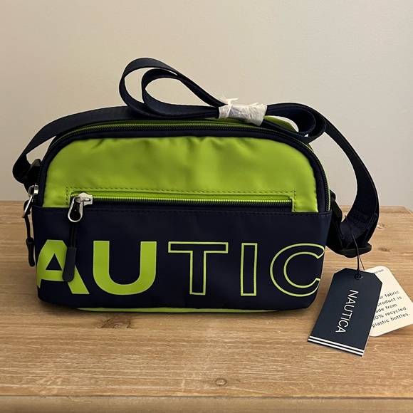 Nautica Handbags - Nautica Lime Green Crossbody Bag NWT